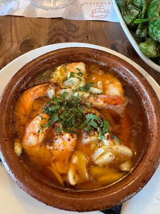 I can eat Gambas al Ajillo everyday.    I love the Spanish restaurants in London. 


