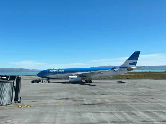 Taking the flight to Bariloche