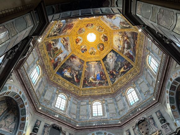 The ornate and impressive dome