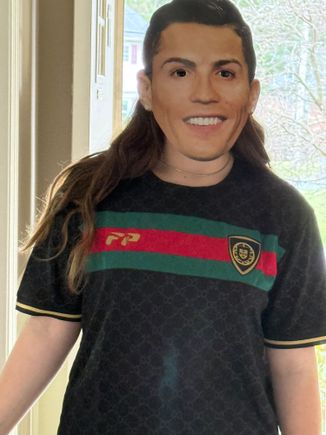 DGD requested a football/soccer jersey which came with a famous player.