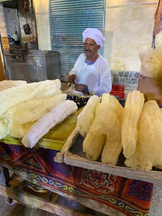 Vendor in the souk 