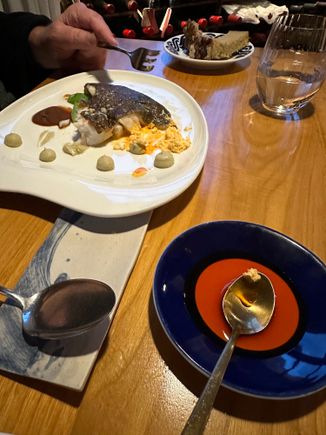 My partner ordered turbot and was delighted with this fish.