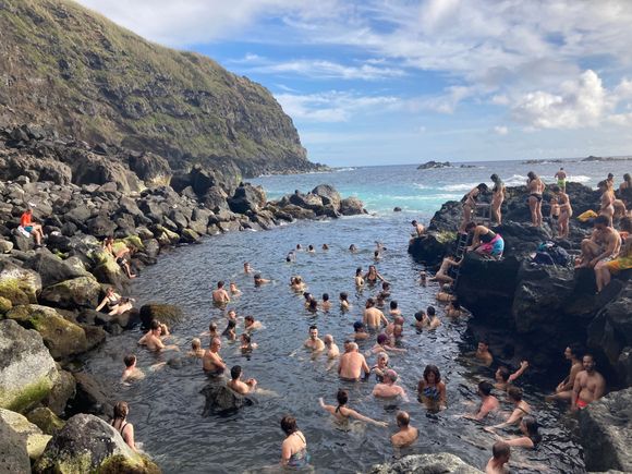 What can I say about this photo except we were not actually the oldest people there