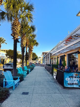 Plenty of chairs to take a relaxing break