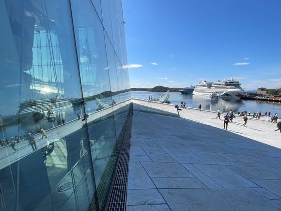 View from the top of the Opera Housek
