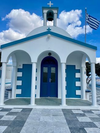 Tiny church in Pollonia
