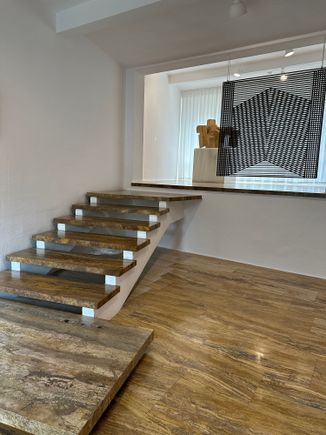 Abstract art museum--gift shop was larger than the exhibit area but I recommend free entry