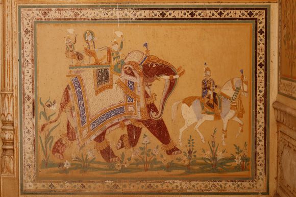 Fresco, Nahargarh Fort