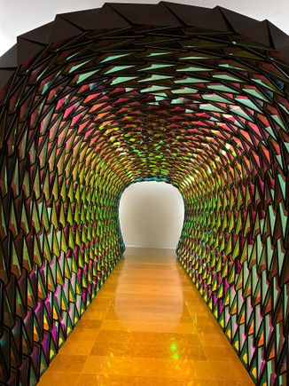 The tunnel from outside