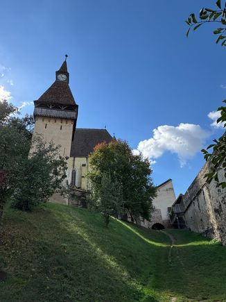 The fortified church in Biertan 