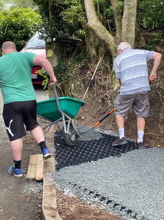 Son Aaron and Warren