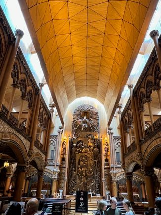 Interior of the Notre-Dame Basilica