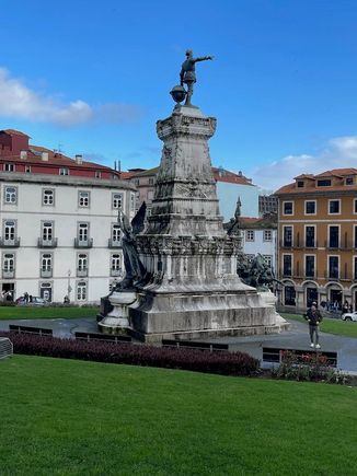 Back at the Palacio da Bolsa for our 4:40 pm tour