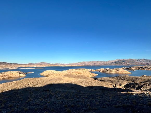 Sunset View Scenic Overlook at Lake Mead off Lakeshore Road 