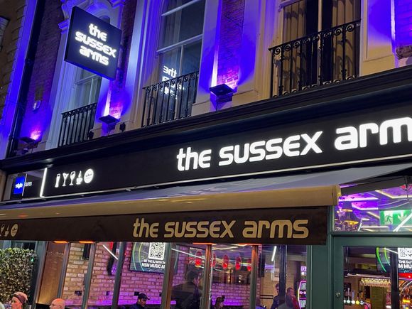 Pretty modern looking establishment.