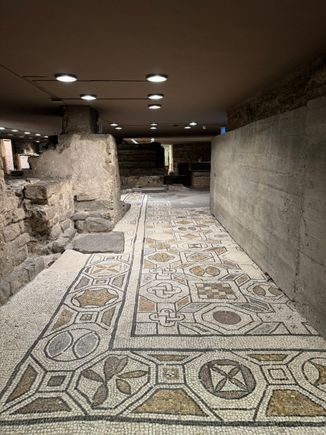 More mosaic flooring