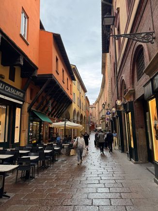 Bologna street scene