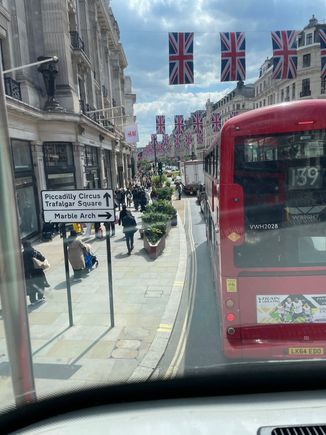 Up on the double-decker, next stop Piccadilly Square