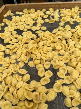 The "little ears," drying in the sun