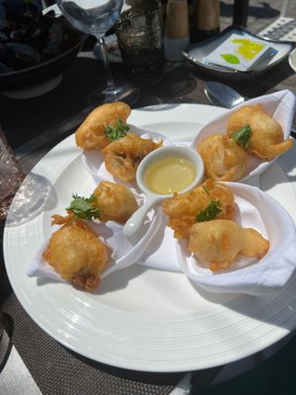 I love fish and chip! This dish was done perfectly.