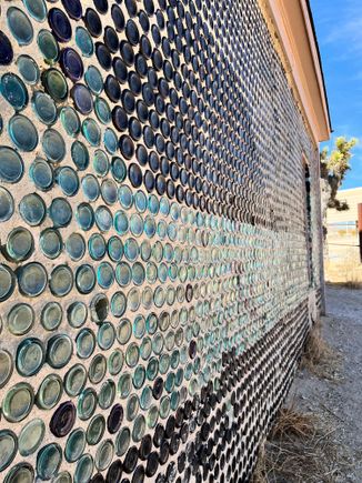 Bottle house in Rhyolite ghost town