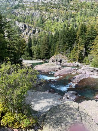 Beautiful stop in Glacier NP