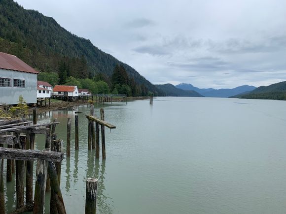 North Pacific Cannery in Inverness Inlet