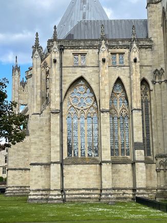 York Minster, we will see more of that tomorrow
