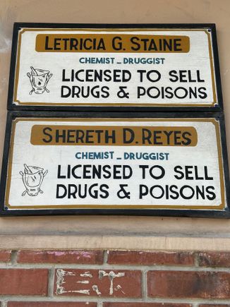 I wish I had stopped in here for a few poisons...