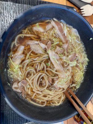 Soba noodle lunch