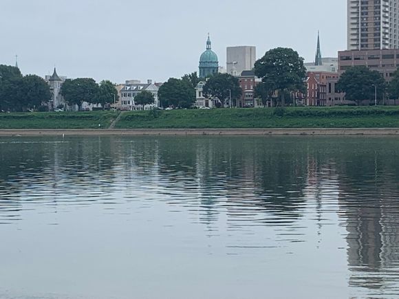 Harrisburg skyline from City Island