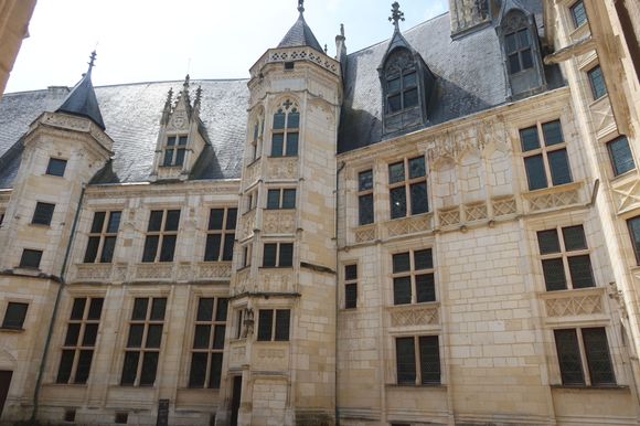 Facade from Interior Courtyard, Jacques Coeur Palace