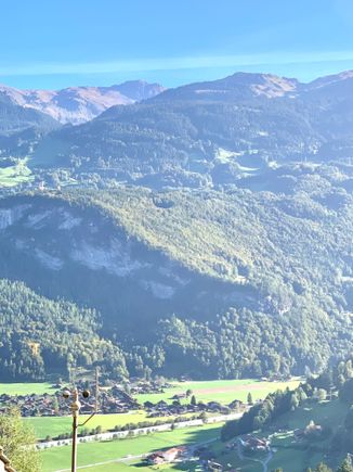 View close to the falls