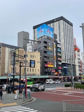 Asakusa Tobu Hotel, very close to a lovely river walk