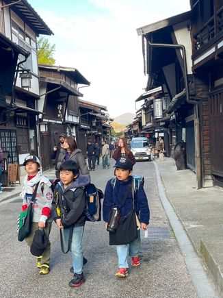 Narai: Coming home from school