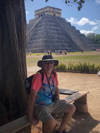 Here's an eager beaver, not so spry after 4 hours at the site.