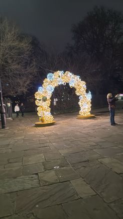 Either Russell Square or another square nearby I no longer remember