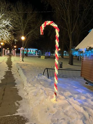 It was 8 degrees below zero when I was taking photos. And my coat was in the truck. Stupid stupid boy.