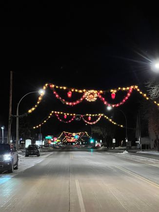 The bra's looking north.