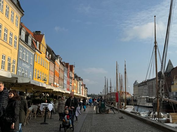 Nyhavn on a sunny day