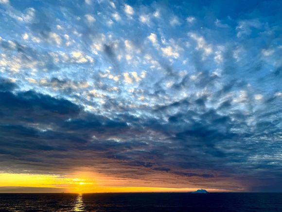 Beautiful sunset.