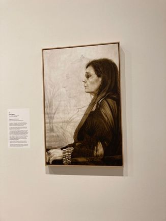 The Archibald - annual portrait prize.  This isn’t the winner but I liked it.