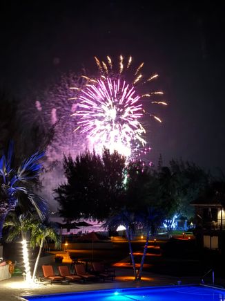 Percy must have tipped off the local authorities that we were arriving last night, because look what greeted us!