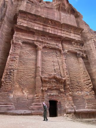 Tomb front