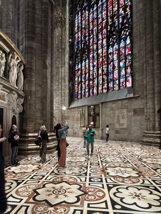 Beautiful stained glass!