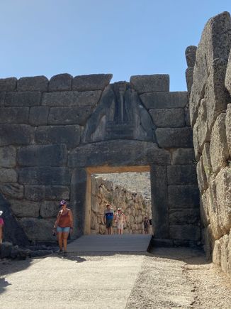 Lion Gate at Mycenae