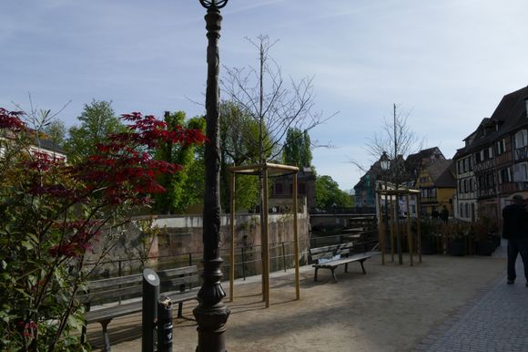 Walking along the canal