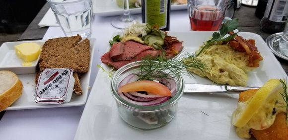 lunch int he Tivoli Gardens