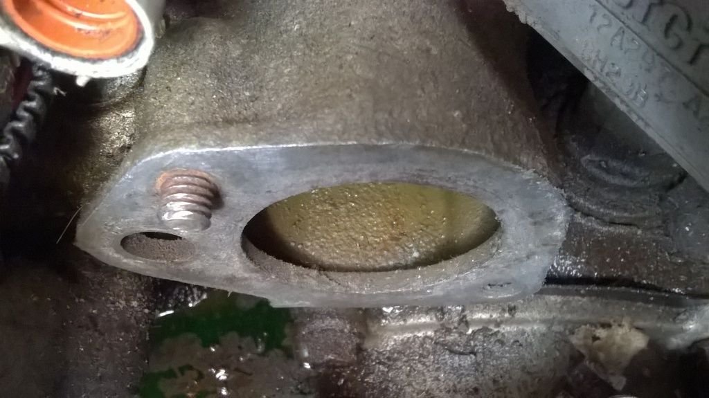 Broke off thermostat housing bolt Ford Truck Enthusiasts Forums