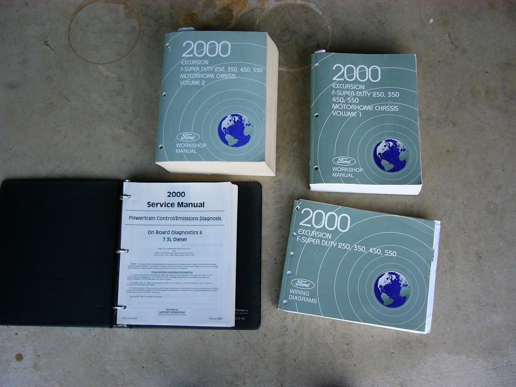 Owner Manuals Owner's Guide Scheduled Maintenance Guide 2000 - Model  Warranty Guide 7.3 Liter Power Stroke Supplement